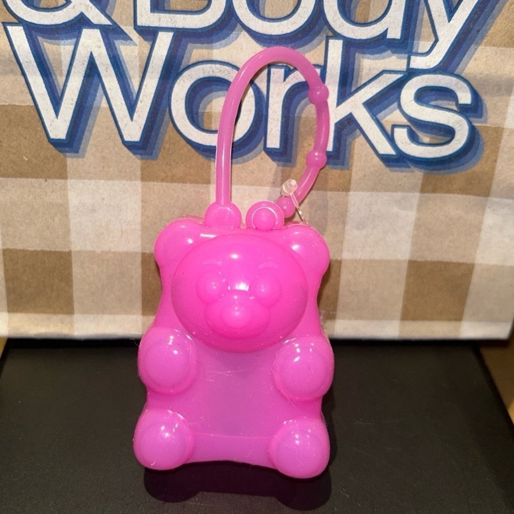Bath & Body Works Pink Gummy Bear Pocketbac Holder